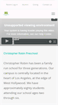 Mobile Screenshot of christopherrobinpreschool.com